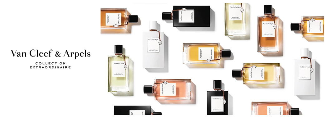 Bannière espace marque Van Cleef and Arpels Parfums Collection Extraordinaire sur Parfumerie Burdin